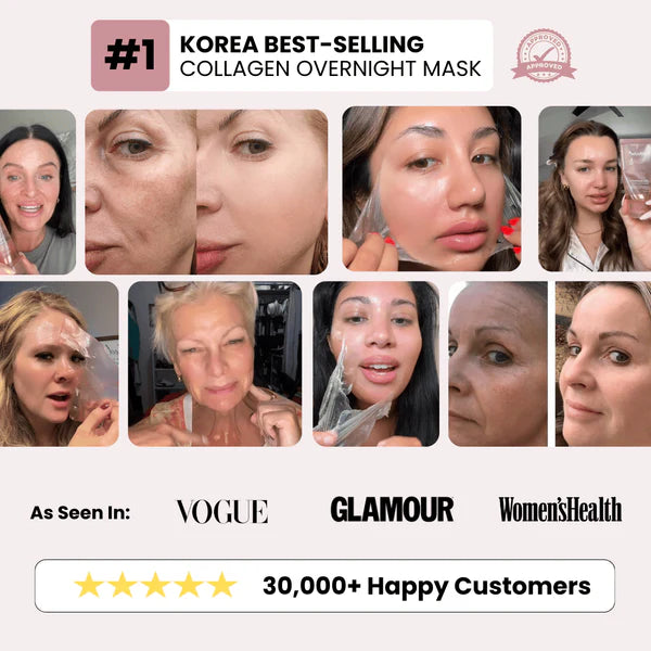 Glass Skin Korean Collagen Mask