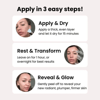 Glass Skin Korean Collagen Mask
